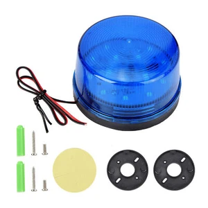12V Blaue LED Strobe Beacon Notalarm Warnsignal Blinklicht Weiß GD2✿ - Bild 1 von 12