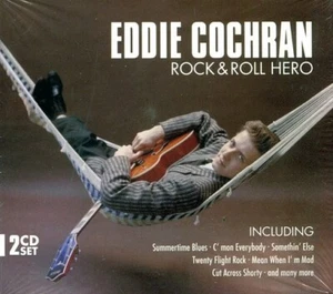 EDDIE COCHRAN Rock & Roll Hero 2CD *SEALED** Import - Picture 1 of 2