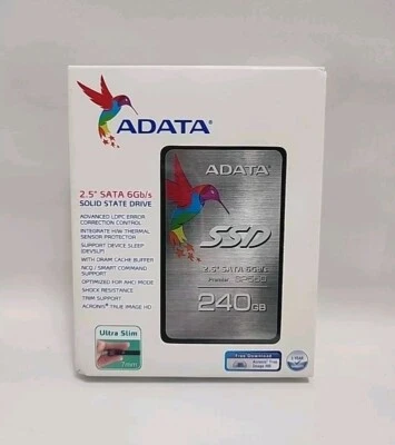 ADATA 240GB Premier SP550 SSD 2.5" SATA Solid State Hard Drive ASP550SS-240GM - Image 1 of 4