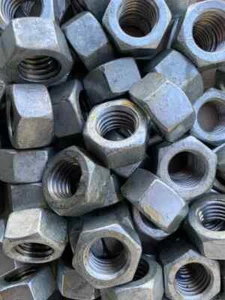 100-pc-Hex Nuts 1/2"-13 Coarse Thread Hot Dip Galvanized-HD - Picture 1 of 1