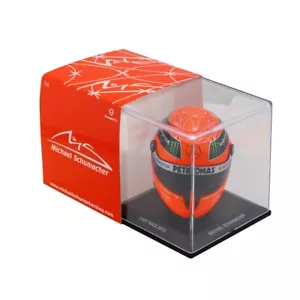 NEW BIG 1:4 SCHUBERTH Casco Helmet F1 MICHAEL SCHUMACHER - Last Race Brasil 2012 - Foto 1 di 9
