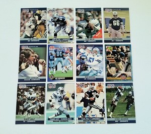 Cowboys Lot Rookie Card Rc 1993 Classic Barry Minter 81 1990 Score Jay Novacek