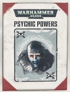 Warhammer 40k Psychic Powers Cards 50 Card Set 2014 - Picture 1 of 7