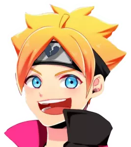 Pegatina a todo color Boruto Uzumaki Naruto's Son Next Generation anime 4"" x 4,8 - Imagen 1 de 4