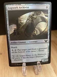 MTG Cogwork Archivist Strixhaven: School of Mages FOIL #254/275 Common STX NM/M - Picture 1 of 1