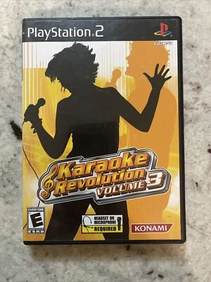 Karaoke Revolution Volume 3 - Ps2 PlayStation 2 - Complete Tested Free Shipping - Image 1 of 4