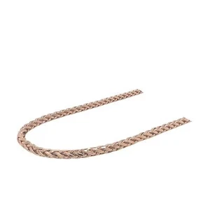10K Rose Gold Wheat Palm Chain 3.5MM 18-28 Inches - Picture 1 of 3