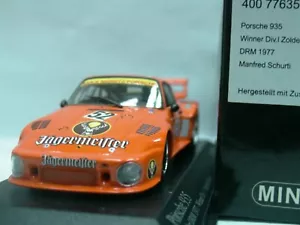 WOW EXTREMADAMENTE RARO Porsche 935 #52 Jagermeister DRM 1977 1:43 Minichamps-Spark - Imagen 1 de 3