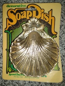 Decorative Soap Dish. NEW Old Stock. Vintage Southern Fabricators. New/Unopened. - Picture 1 of 7