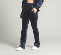adidas velvet 3 stripes track pant