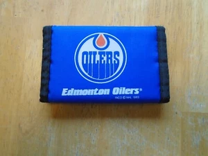 (1) Billetera de nailon triple Edmonton Oilers - Imagen 1 de 4