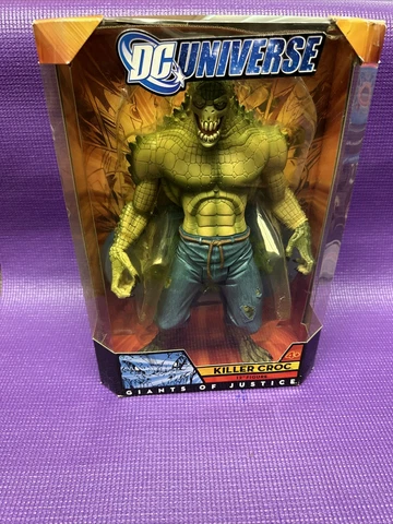 DC Universe Classic Giant of Justice Killer Croc 12" Action Figure Brand New Cover