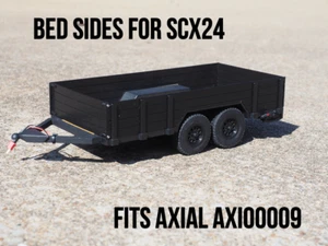 SCX24 Axial Trailer Bed Sides - Black - Picture 1 of 6