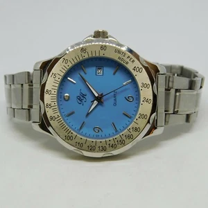 Parys Hilton Three-Hand Quartz Analog Men's Watch Sz. 7" New Battery - Picture 1 of 8