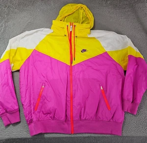 Vintage Nike Jacket Mens Extra Large Retro Colorblock Windbreaker Sportswear Y2K - Picture 1 of 11