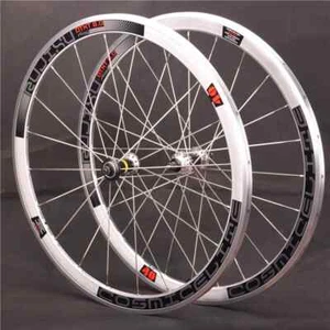 Fixed Gear Track Bike Wheelset Carbon Fiber Tube Hub Depth 30 40 50mm 700C - Picture 1 of 26