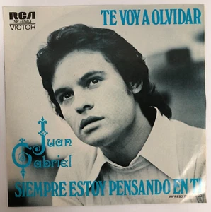 JUAN GABRIEL - TE VOY A OLVIDAR - 1976 MEXICAN 7¨ SINGLE PS, LATIN POP - Imagen 1 de 4