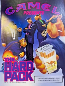 1991 Magazine Advertisement Joe Camel Smooth Characters The Hard Back - Picture 1 of 1