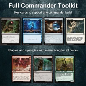 Full Commander Toolkit Magic Gathering staples, fixing, removal, EDH advantage - Picture 1 of 15