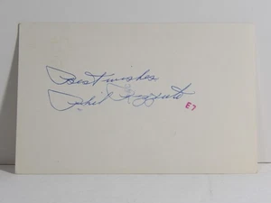 Postal 3x5 autografiada por Phil Rizzuto MLB con certificado de autenticidad USP2-91 - Imagen 1 de 2