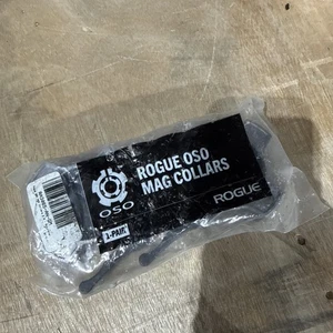 1 PAIR Rogue RA3065-AN-GM OSO MAG Barbell Collars 2.0 Gray/GM - Picture 1 of 4