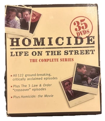 Homicide: Life on the Street - The Complete Series (1993-1999) DVD 35-Disc Set - Image 1 of 3