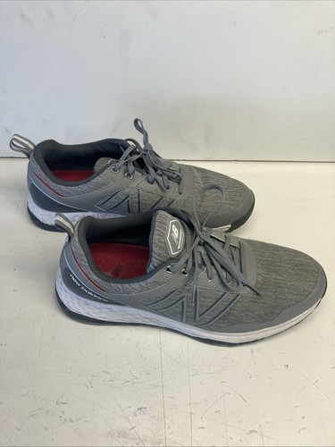 Scarpe da golf New Balance da uomo Fresh Foam 13 D grigio antracite usate in ottime condizioni NBG4006GRC2E