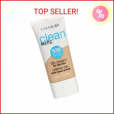 COVERGIRL - Clean Matte BB Cream, Oil-Free, Long-Lasting, Sensitive Skin, Lightw - Image 1 of 2