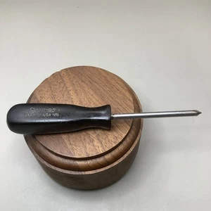 Vintage Snap on SSDP31 Black Hard Handle Phillips No. 1 Screwdriver USA - Picture 1 of 7