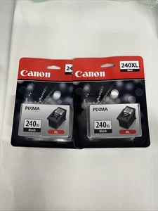 Original Canon 240XL Schwarz Set 2 Kombipack Tintenpatronen mit hoher Reichweite Neu - Bild 1 von 2