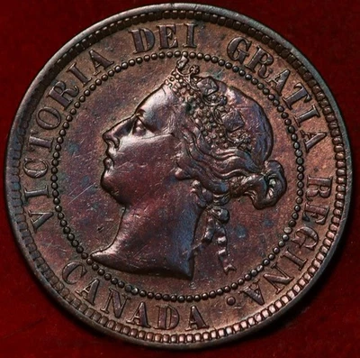 1884 Canada One Cent Foreign Coin - Image 1 of 2