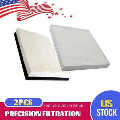 Juego de filtros de aire de cabina de motor y carbono para Ram 1500 2500 3500 2011 2012-2015 Foto 1 de 4