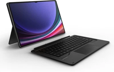 Teclado Samsung Book Cover Slim para Galaxy Tab S10 Ultra/S9 Ultra-Preto/AI KEY - Imagem 1 de 2