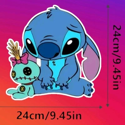 Stitch transfer Heat Transfer Vinyl  Stickers for Custo - Image 1 of 4