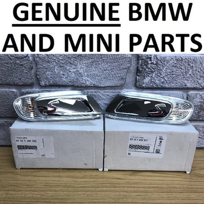 COPPIA indicatori laterali bianchi ORIGINALI MINI COOPER S F55 F56 F57 7298352, 351. 30B - Immagine 1 di 4