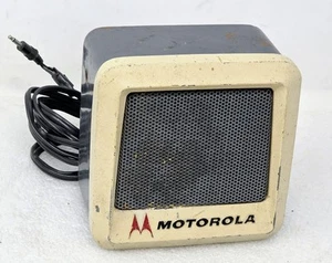 Vintage Motorola Metalowy głośnik zewnętrzny Model TSN6000A-1 - Zdjęcie 1 z 8