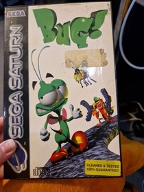 Sega Saturn Bug Complete Game with Manual PAL Version