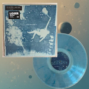 Iron And Wine ‎– Light Verse LP 2024 US Blue Speckled New Mint - Picture 1 of 9