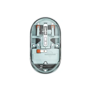 Mini Transparent Mute Wireless Mouse For Laptop Computer Tablet PC 2.4G - Afbeelding 1 van 18
