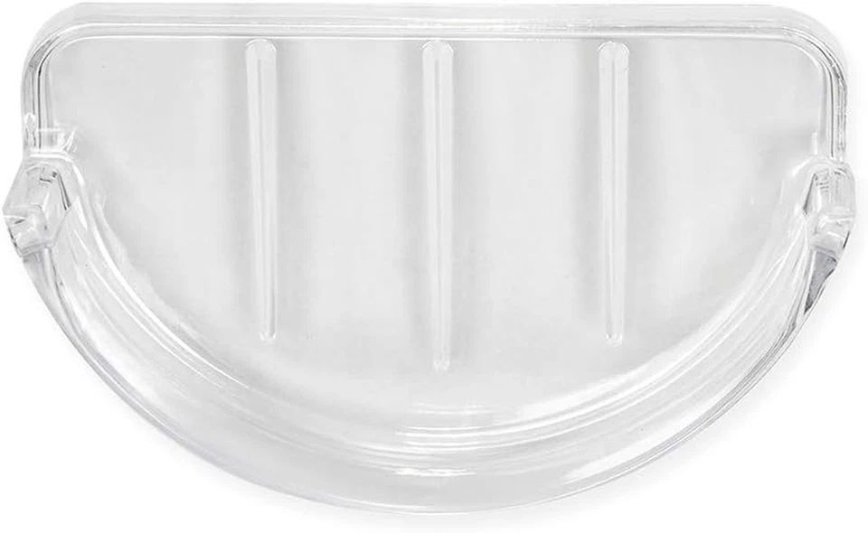 Clear Bathroom Plastic Soap Dish 15204