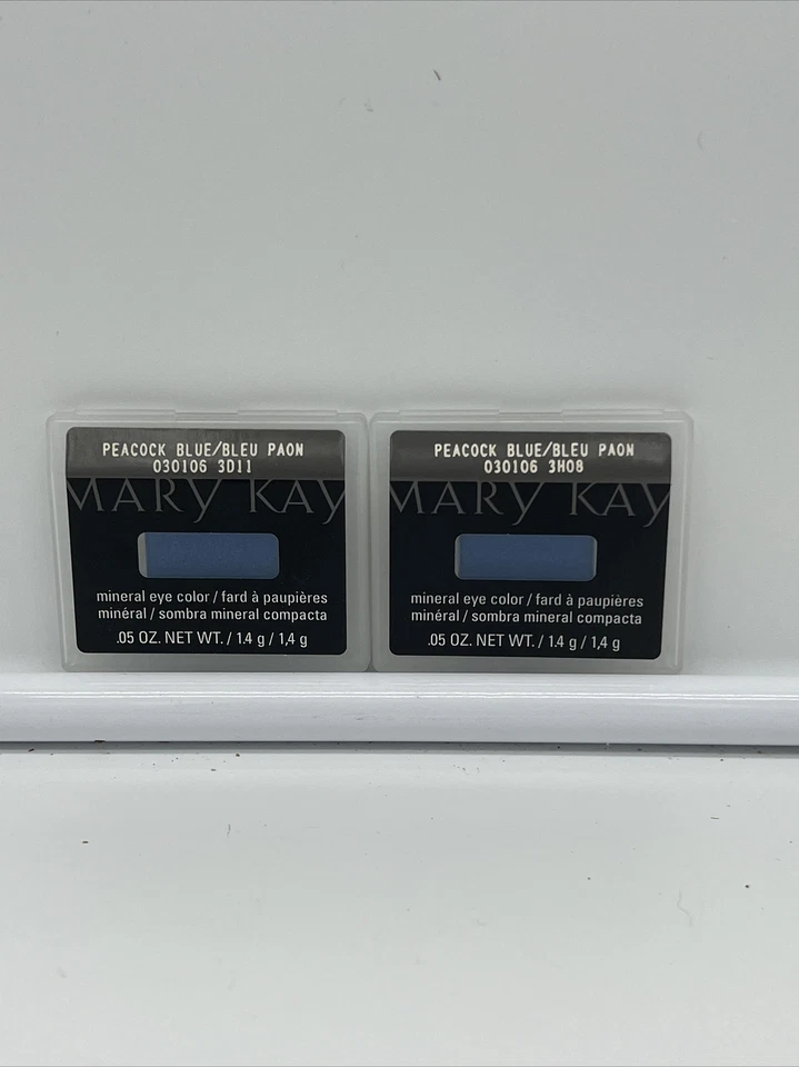 Mary Kay Mineral Eye Shadow Color Peacock Blue 030106 Fast