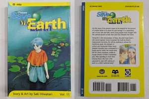 Please Save My Earth #11 Saki Hiwatari Viz manga inglés 2005 primera impresión - Imagen 1 de 17