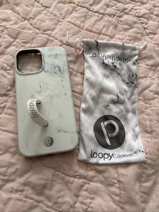 Loopy Case White Marble For Apple iPhone 13 Pro Max - Photo 1 sur 2