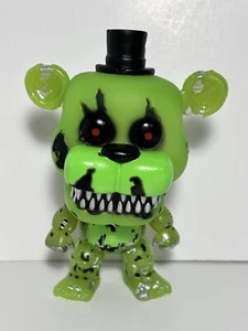 FNAF Nightmare Freddy Funko Pop Figure GITD Walmart #111 2016 Loose Glows - Picture 1 of 10