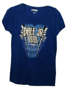 Camisa azul NASCAR For Her Dale Earnhardt Jr Hendrick deportes de motor carreras XL NUEVA - Imagen 1 de 2