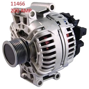 200 High output Alternator Audi A4 L4 2.0L 1984cc 121cid 2010-2012 11466 - Picture 1 of 2