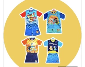 Kids Pyjamas Shorts Paw Patrol. Cocomelon. Bingo's &bluey .And Bluey & Bingo - Picture 1 of 31