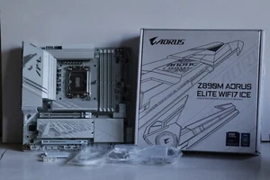 GIGABYTE Z890 AORUS ELITE WIFI7 ICE Ultra Core (serie 2) LGA 1851, ATX, DDR5 - Foto 1 di 3