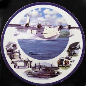 Royal Worcester For King & Country WWII Collectors 10¾" Plate Coastal Command - Picture 1 of 3