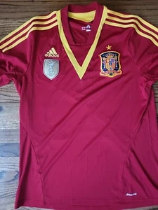Adidas Spanien 2012-13 Original Heimtrikot Herren L (X53272) - Bild 1 von 8